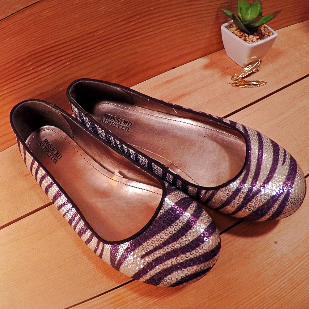Mossimo Sequin Ballet Flats